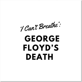 black lives matter,I Can't Breathe Yard Sign | Justice For George Floyd Yard Sign black history Posters and Art